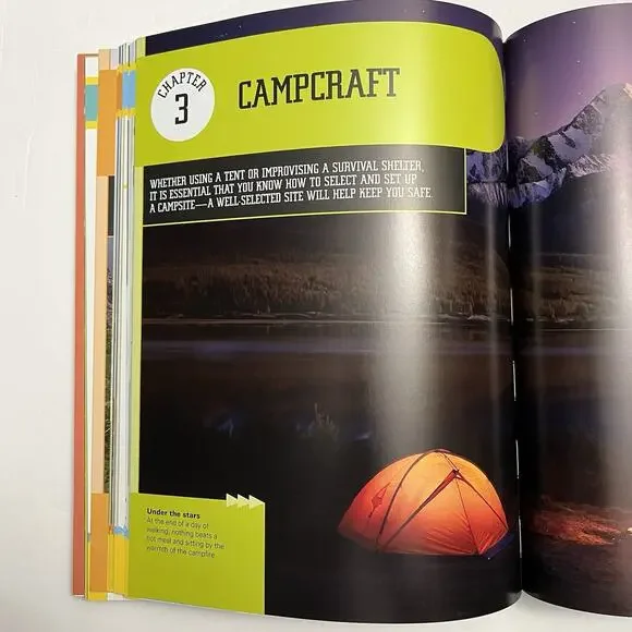 Survival A Step By Step Guide To Camping And Outdoor Skills Paperback DK Publish - Picture 9 of 13